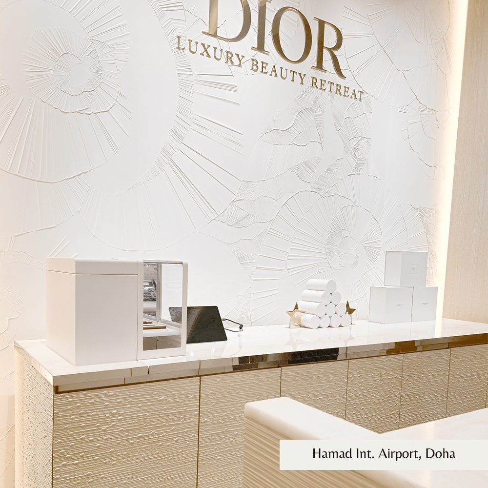 Dior_Hamad Int. Aiport_Engraving machine