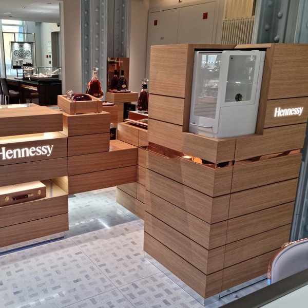 DWS Personnalisation gravure laser luxe Hennessy